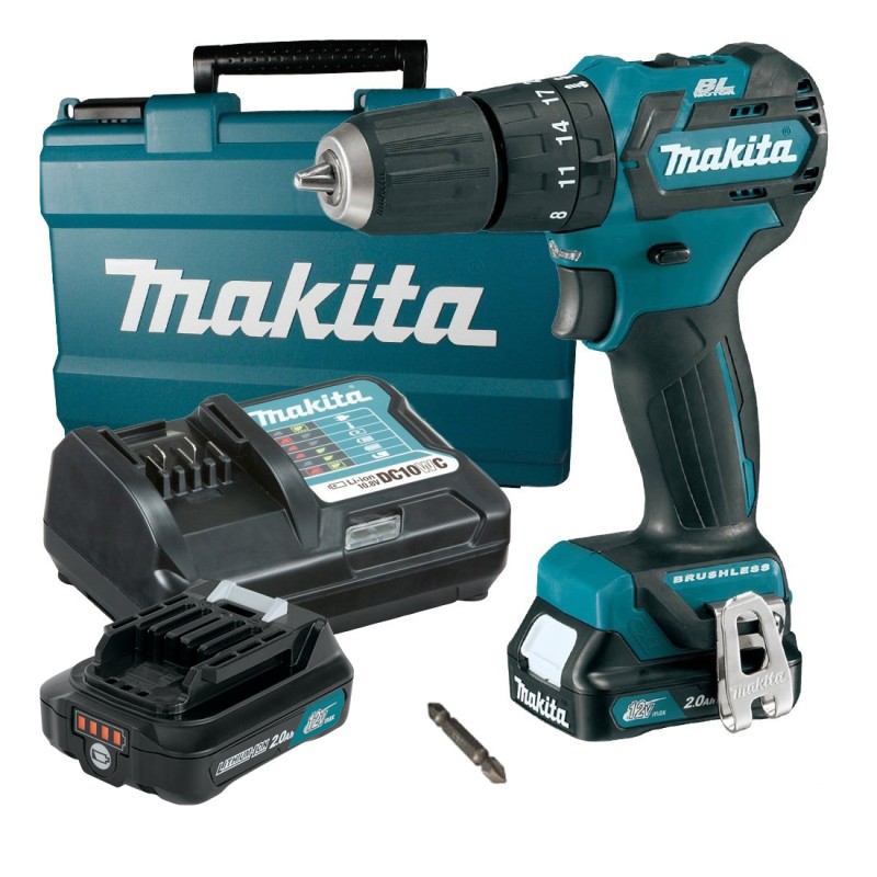 Дрель-шуруповерт аккумуляторная Makita DF332DWAE 