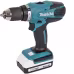 Дрель-шуруповерт аккумуляторная Makita DF457DWLE с фонарем