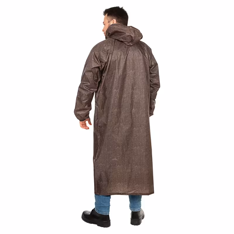 Плащ-дождевик Huntsman (Восток), коричневый пиксель, размер 48-50, 176 см