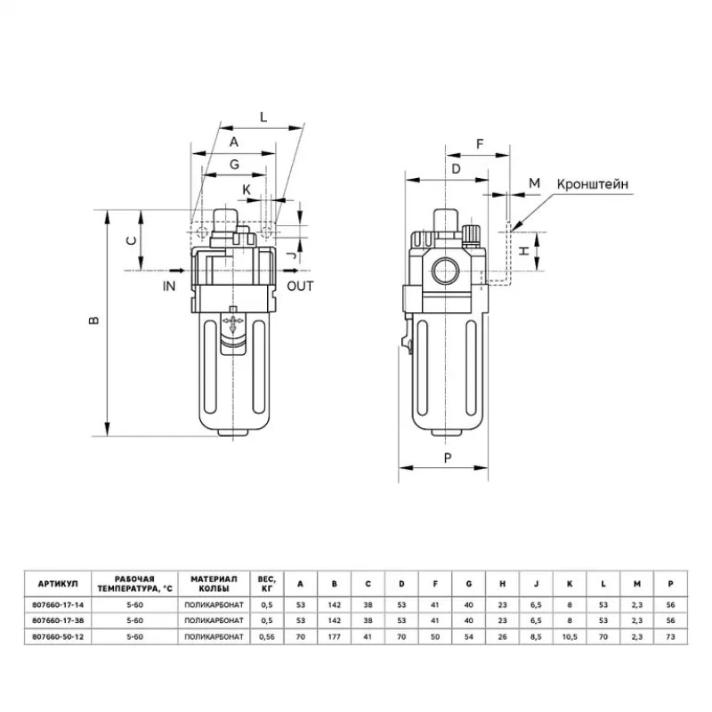 Маслодобавитель с регулировкой подачи масла Garwin 807660-17-38