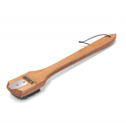 Щетка для гриля с бамбуковой ручкой WEBER 46 см. 
