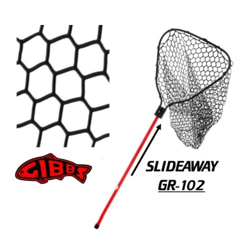 Подсачек телескопический Gibbs Rubber Nets GR-102