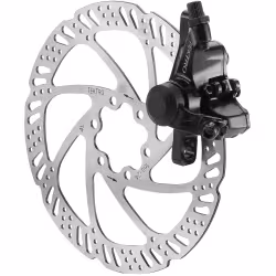 Тормоз механический (суппорт) TEKTRO MD-M280 F160/R140,IS,PM.с адаптером