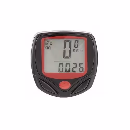 Велокомпьютер беспроводной 13 функций черный