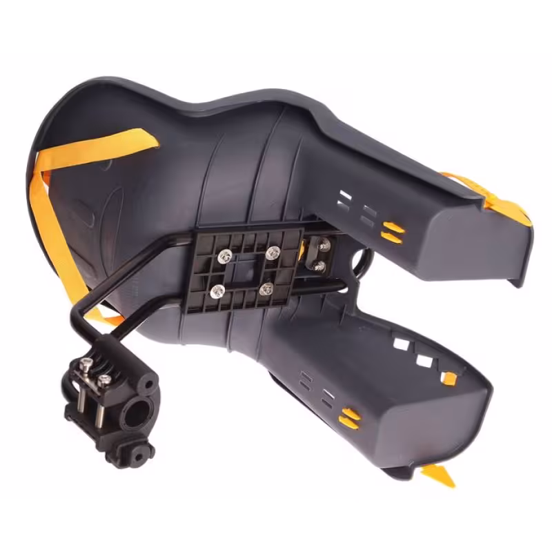 Велокресло детское на подседельную трубу New Vision BQ-10, нагрузка до 18 кг, черный