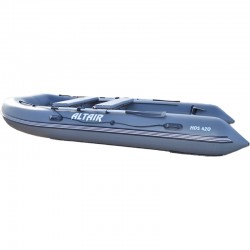 Надувная лодка ПВХ Altair HDS 420, НДНД, серый