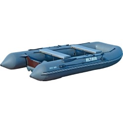 Надувная лодка ПВХ Altair HDS 460, НДНД, серый