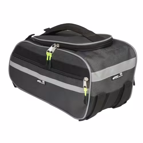 Велосумка на багажник Course Just-2, 13,5 л, серый