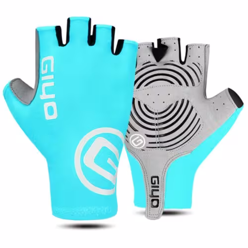 Велоперчатки Giyo, бирюзовый, размер M