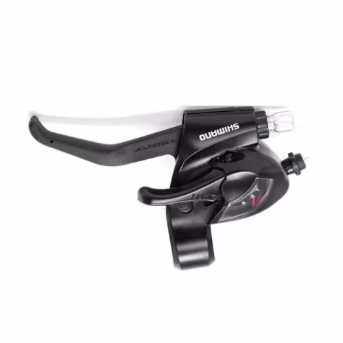 Рукоятка переключения передач левая SHIMANO ST-EF41-L, TOURNEY, комбинированная, 3 ск., 22,2 мм