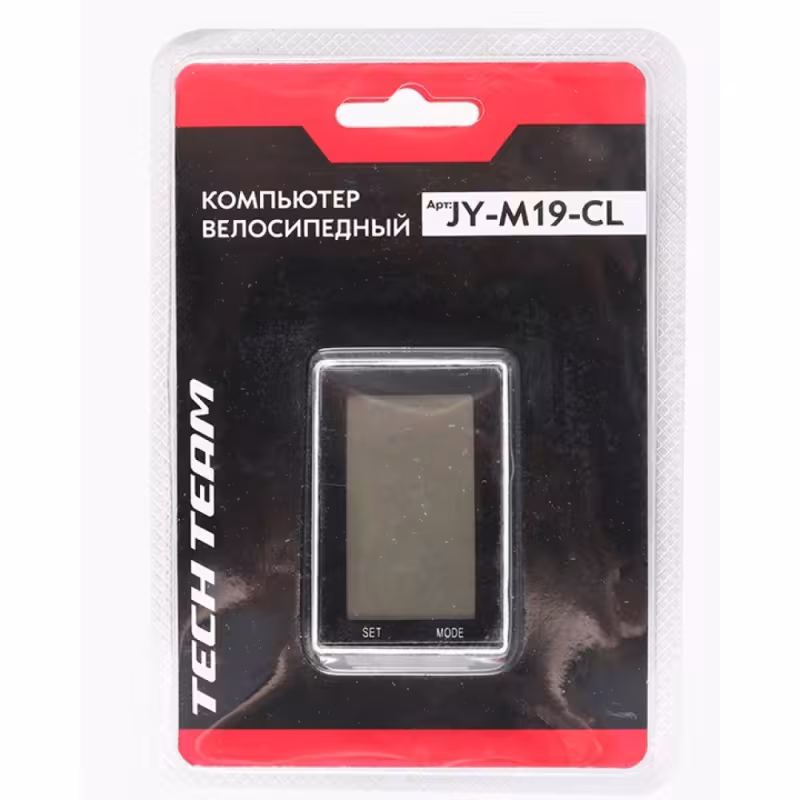 Велокомпьютер проводной Tech Team JY-M19-CL, 16 функций