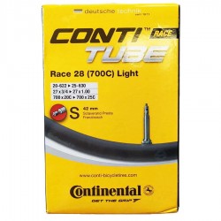 Камера Continental Race 28 Light 00-00005465, 28x700х20-25, бутил, Presta F/V-42