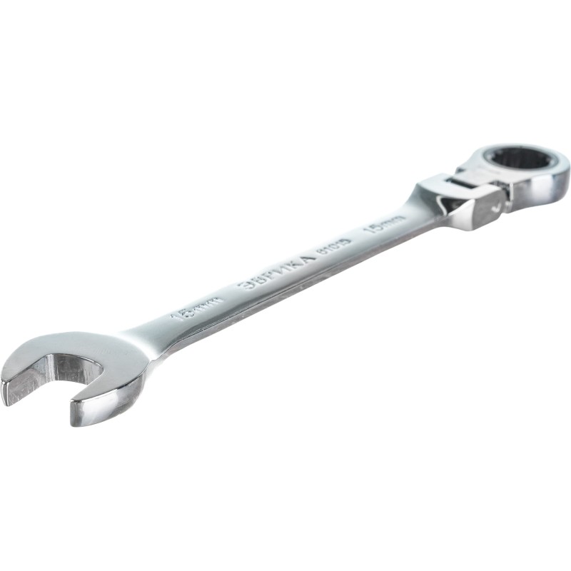  Ключ рожково-накидной Эврика ER-61015H, 15 мм