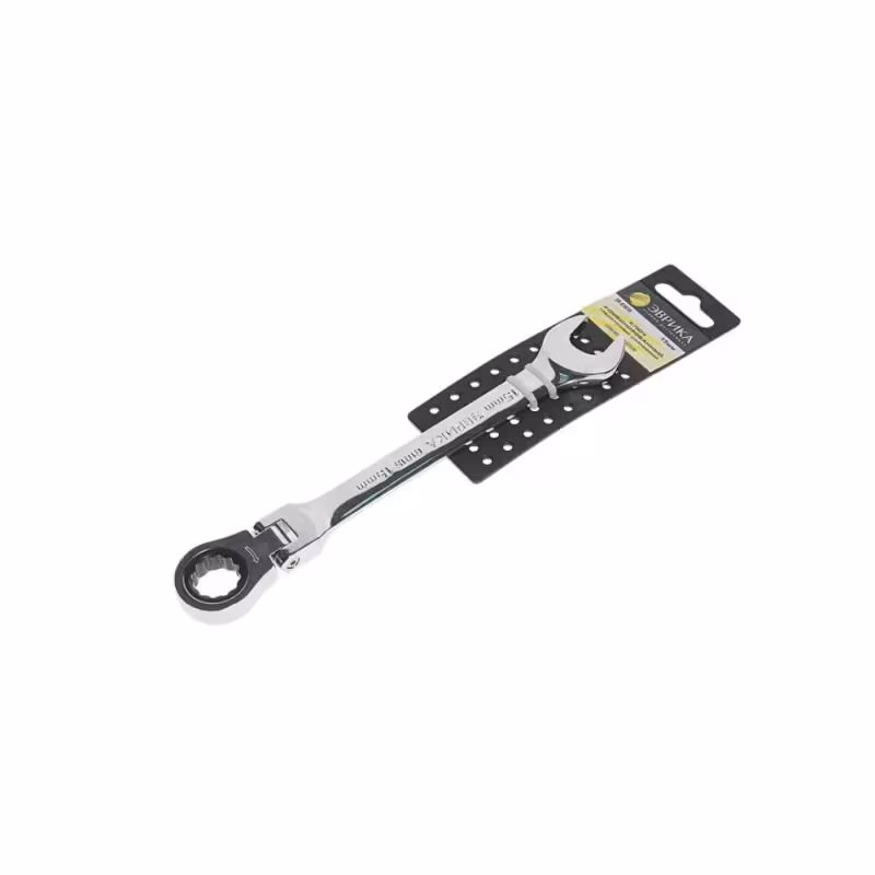  Ключ рожково-накидной Эврика ER-61015H, 15 мм