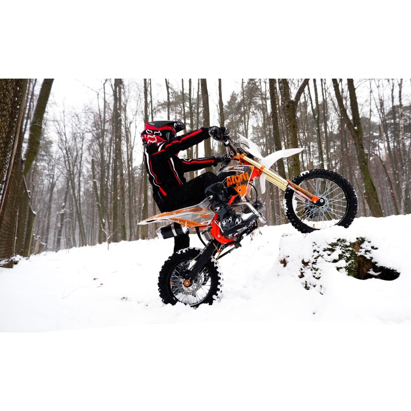 Питбайк SSSR Atom 125 L 2 Orange, оранжевый