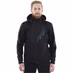 Мотокуртка с защитой мужская Dragonfly Urban, черный, размер XL, 188 см