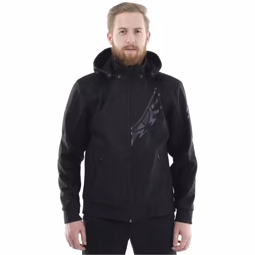 Мотокуртка с защитой мужская Dragonfly Urban, черный, размер XL, 188 см