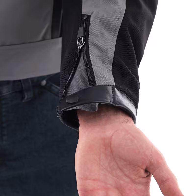Мотокуртка мужская Dragonfly City, серый/черный, размер L, 182 см