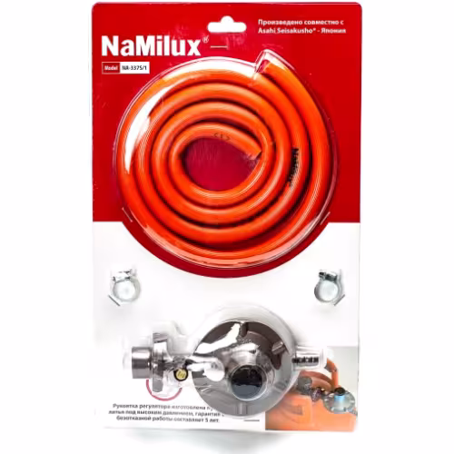 Редуктор-регулятор давления со шлангом NaMilux NA-337S/1