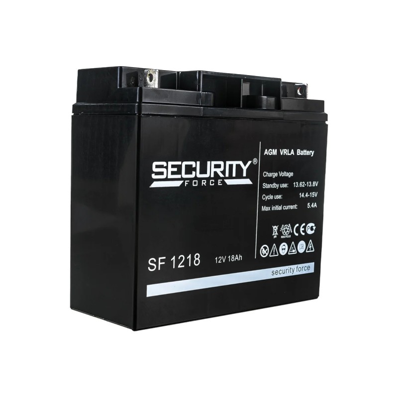 Аккумулятор Security Force AGM 18Ah,12V
