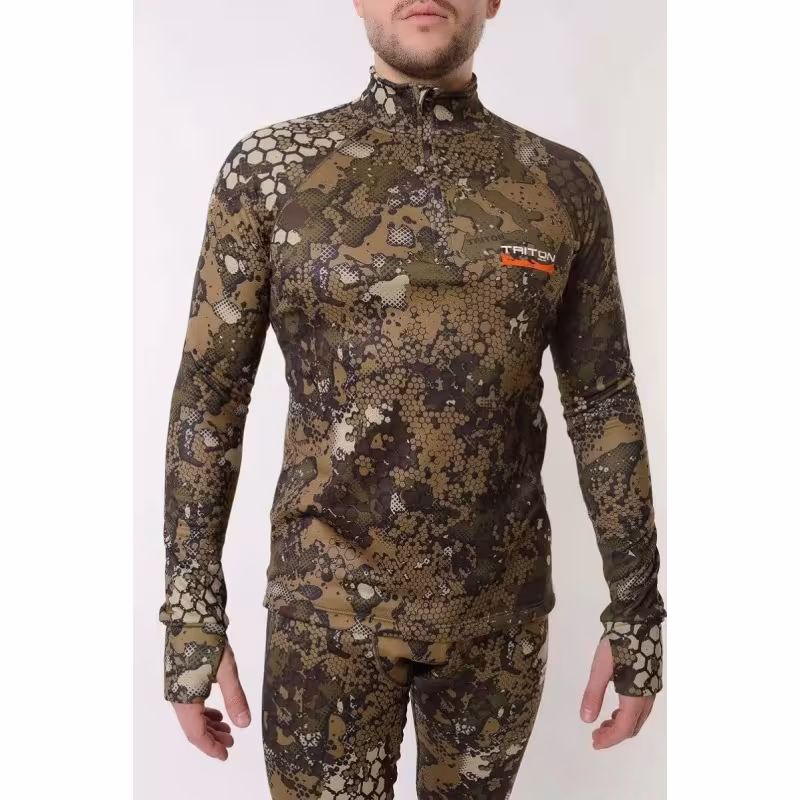 Комплект термобелья мужской Triton Gear Termo Craft, бежевый камуфляж, размер M
