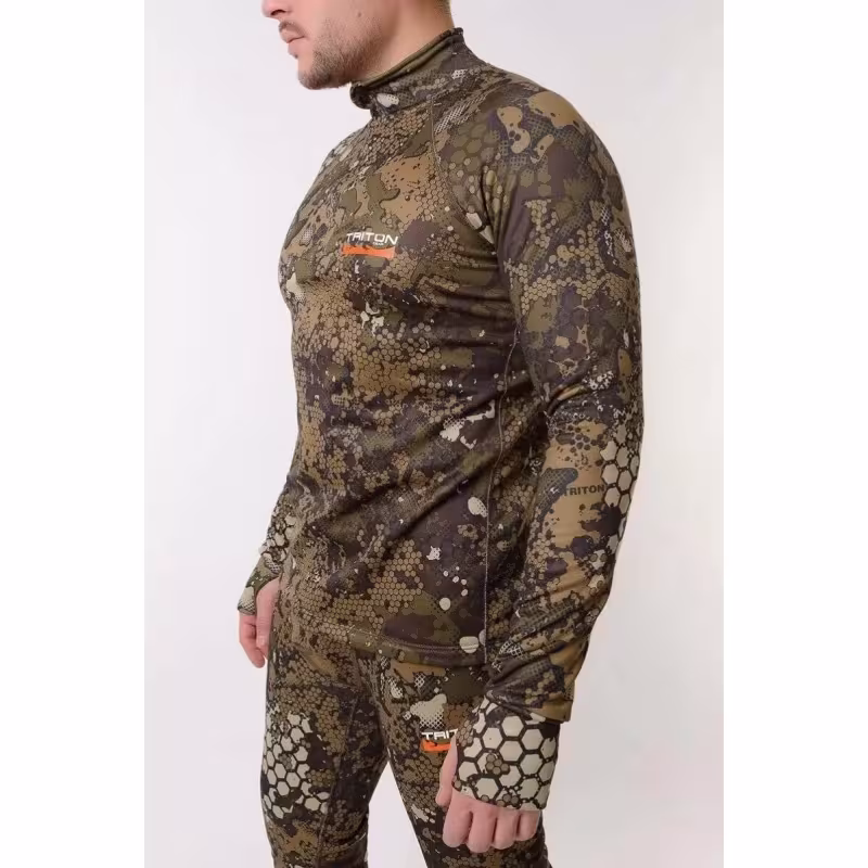 Комплект термобелья мужской Triton Gear Termo Craft, бежевый камуфляж, размер M