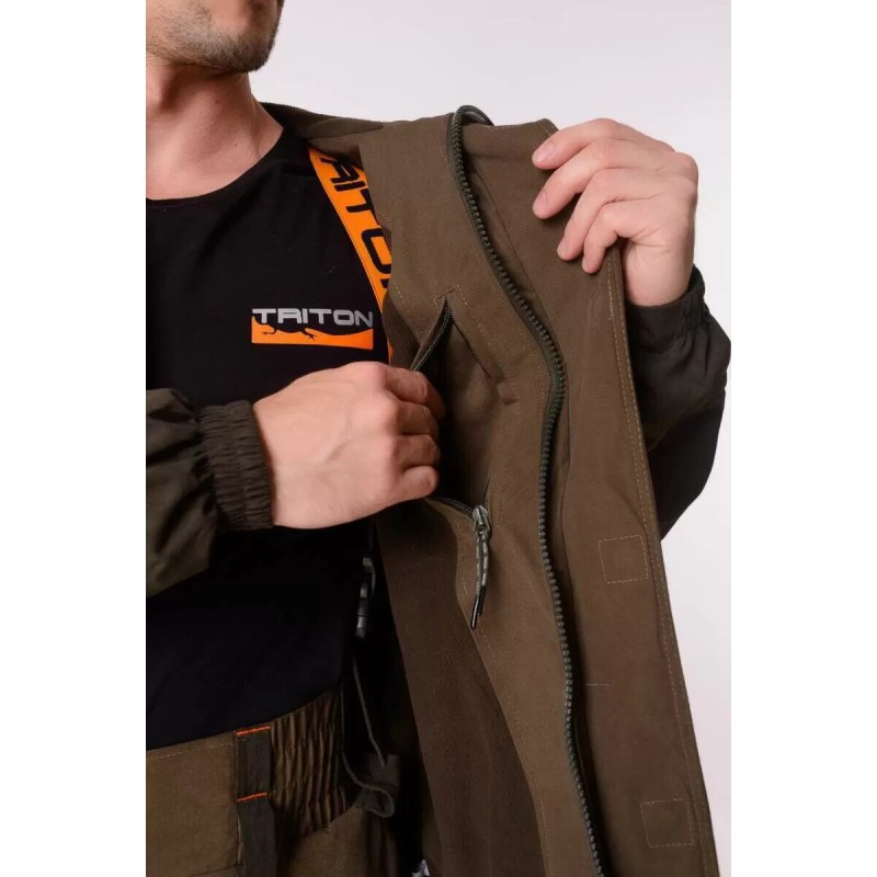 Костюм мужской Triton Gear Gorka PRO -5, ткань Venandi, коричневый, размер 48-50 (M), 170-176 см