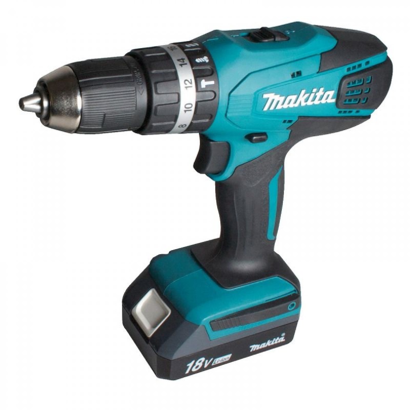 Дрель ударная аккумуляторная Makita HP457DWE 