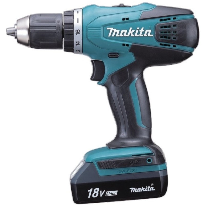 Дрель ударная аккумуляторная Makita HP457DWE 