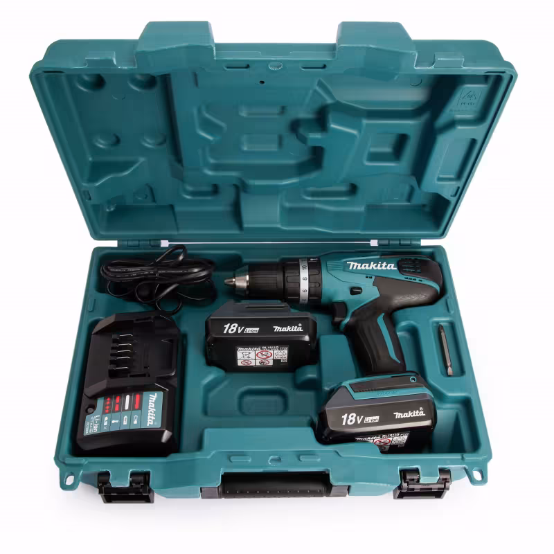 Дрель ударная аккумуляторная Makita HP457DWE