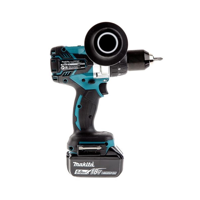 Дрель аккумуляторная Makita DDF481RTE 