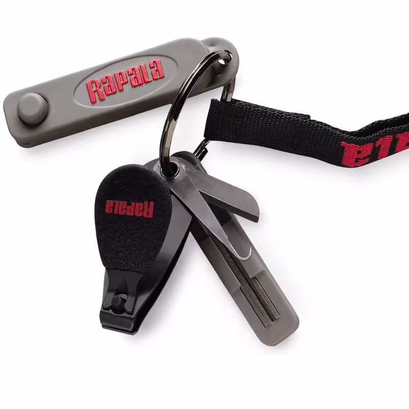 Набор рыболовный Rapala 5 RCLP-1 (кусачки, точило для крючков)