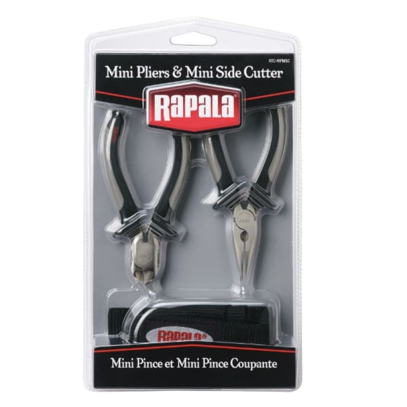 Набор рыболовный Rapala 12 RTC-MPMSC (плоскогубцы, мини-бокорезы, чехол)