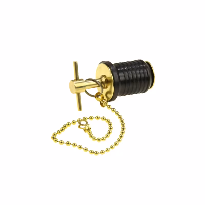 Пробка сливная Yang-Xian 2560418300, Т-образная с цепочкой