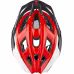 Велошлем Met Funandgo, черный/красный/белый, 54-61 см