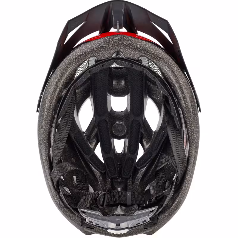 Велошлем Met Funandgo, черный/красный/белый, 54-61 см