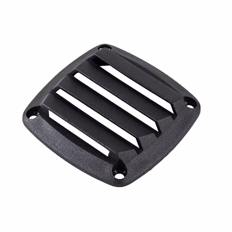 Решетка воздухозаборника TMC 15201B, 86х86х15 мм, черный