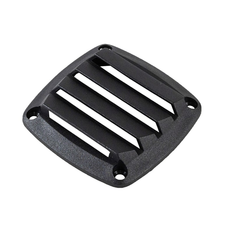 Решетка воздухозаборника TMC 15201B, 86х86х15 мм, черный