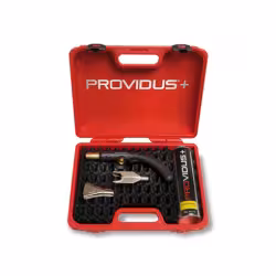 Набор - горелка профессиональная газовая PV300 без пьезоподжига с регулятором уровня пламени, 2 насадки