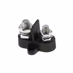 Клемма-штифт Yih Sean BF414M8M10, двойная с перегородкой, М8М10, черная