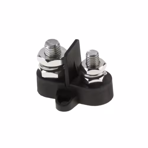 Клемма-штифт Yih Sean BF414M8M10, двойная с перегородкой, М8М10, черная