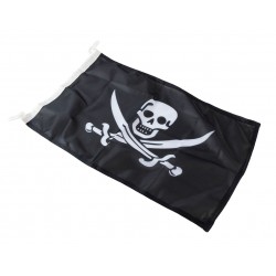 Флаг пиратский Металлпром Веселый Роджер 40*60 см