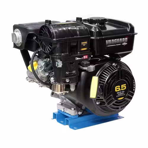 Двигатель бензиновый Briggs & Stratton 6.5 Vanguard (с КЗД: втулка, платформа, шкив, крепеж, ключ свечной)