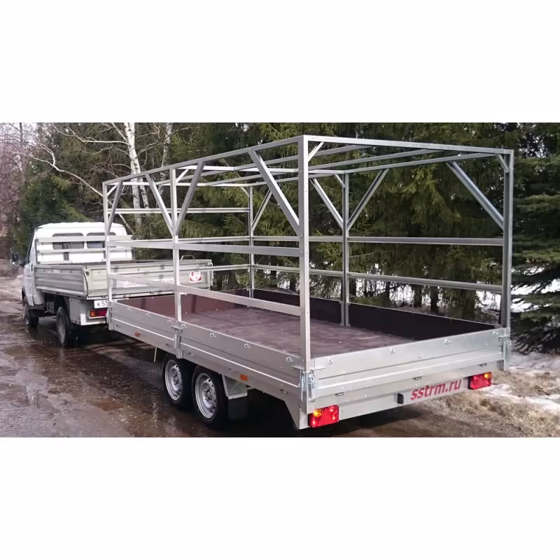 Прицеп бортовой двухосный ССТ 7132-41