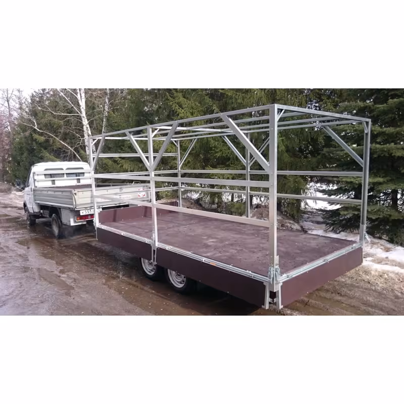 Прицеп бортовой двухосный ССТ 7132-41