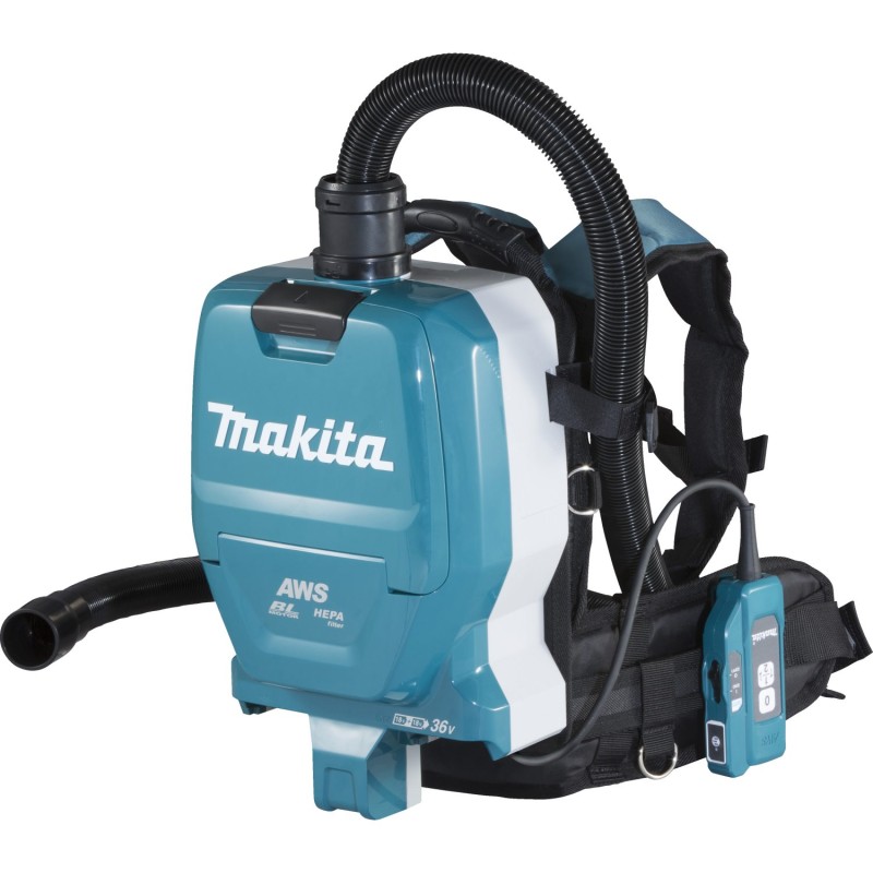 Пылесос ранцевый беспроводной Makita DVC265ZXU