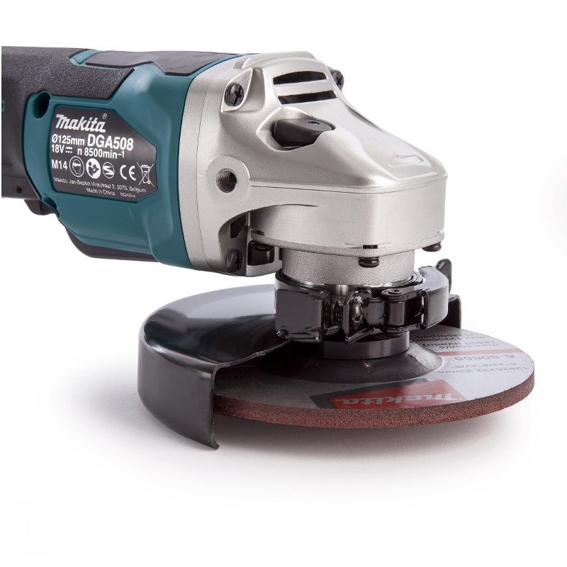 Шлифмашина угловая аккумуляторная Makita DGA508Z