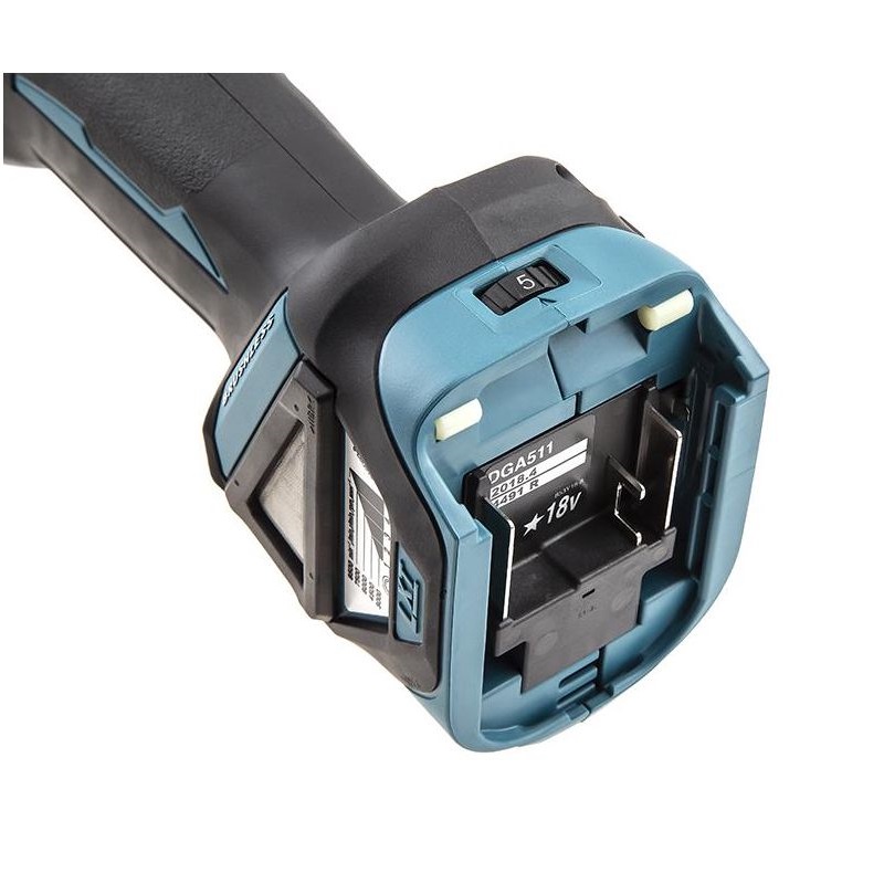 Шлифмашина угловая аккумуляторная Makita DGA511Z