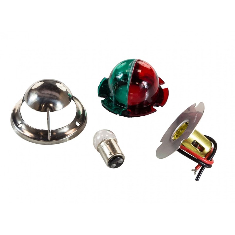 Огонь навигационный ходовой комбинированный Youthful 10912, красный/зеленый