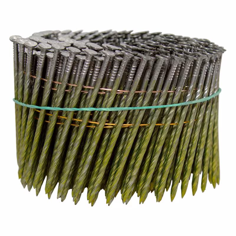 Гвозди для пневмо нейлера  70мм *2,5мм 300шт, барабанные с винт.накаткой  (C90)  FOXWELD